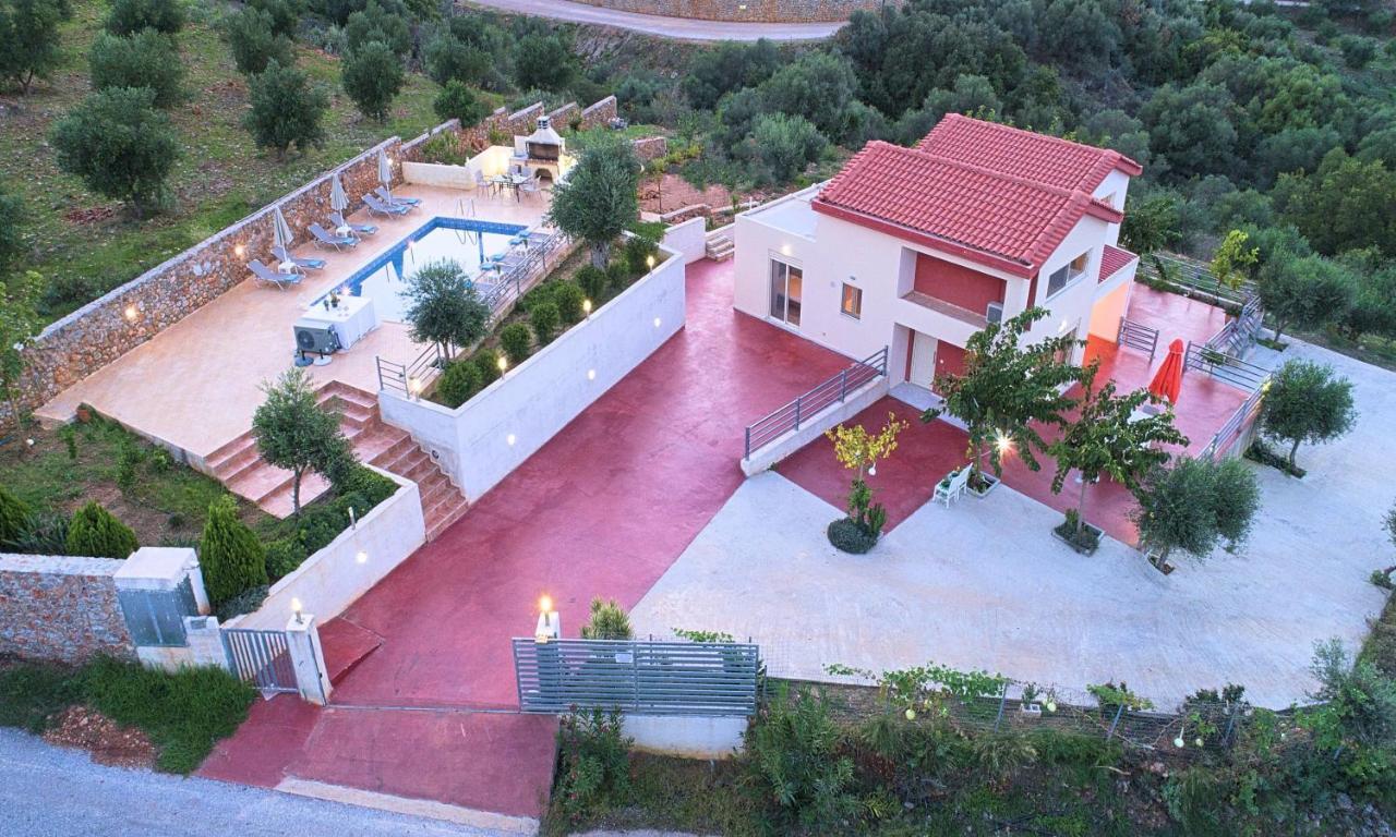 Aqua Blue Villas With Heated Pool Mathés 외부 사진